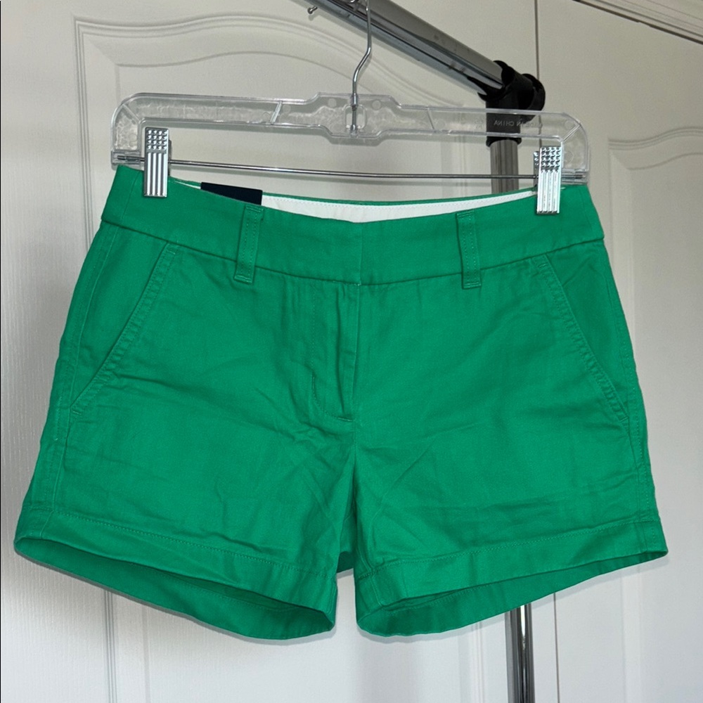 J. Crew Vibrant Green Women's Shorts